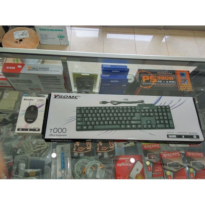 Keyboard standard USB OFFICE YSOMC