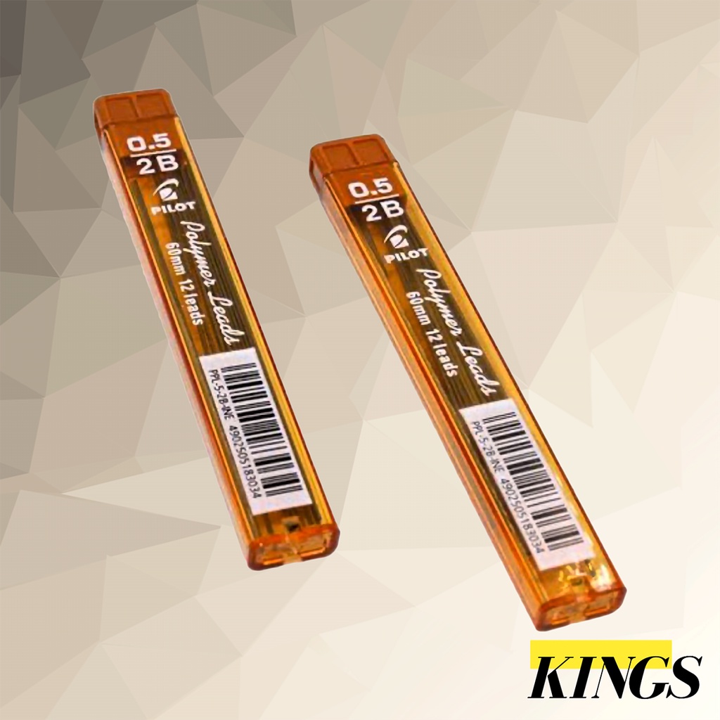 

Pilot Polymer Leads / Isi Pensil Mekanik 2B 0.5 mm PPL-5-2B-INE