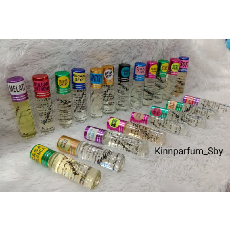 Parfum Refill Roll On Murah-Non alkohol-8ml