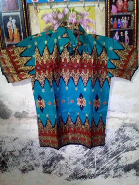 Wou Batik Jasmine Family Maura Couple - Sania Ruffle Batik Couple Ori Ndoro Jowi Dnt Garansi - Kg006