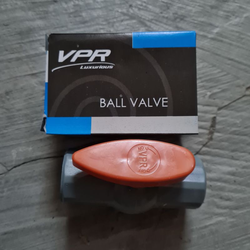 BALL VALVE PVC 3/4 / STOP KRAN PLASTIK 3/4 VPR
