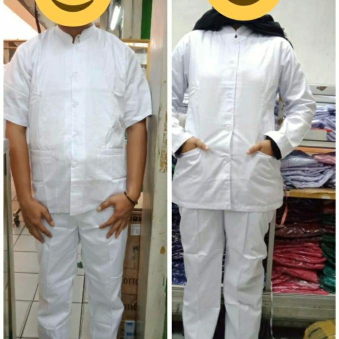 Jual Baju Perawat Seragam Bidan Rs Lengan Pdk Shopee Indonesia 