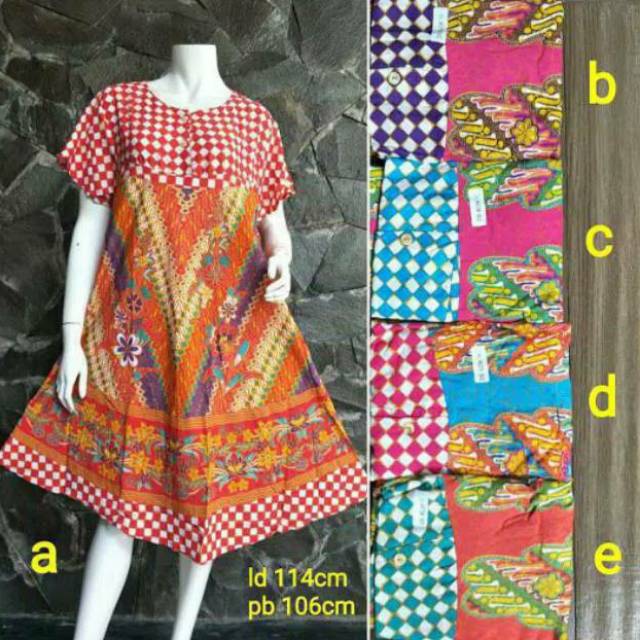 Daster klok payung batik hap oleh oleh jogja promo