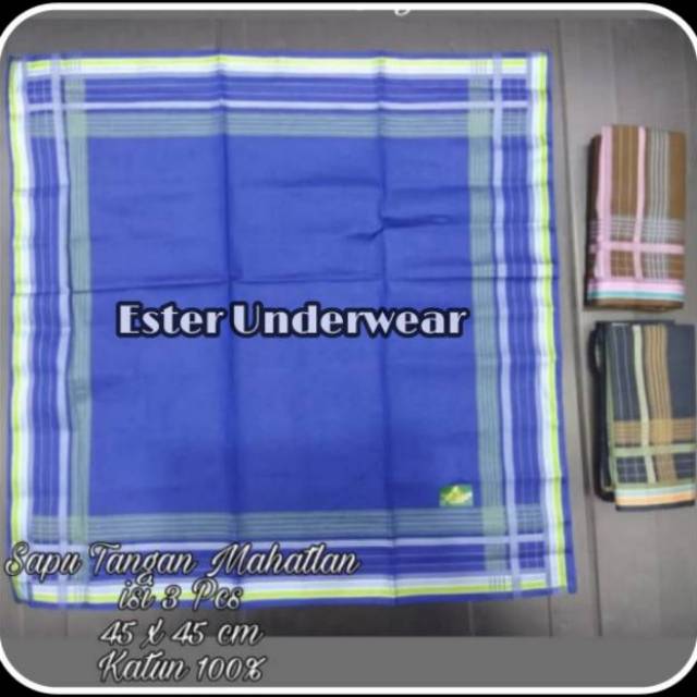 NEW SALUTANGAN MAHATLAN ISI 3 BAHAN KATUN MENYERAP KERINGAT.