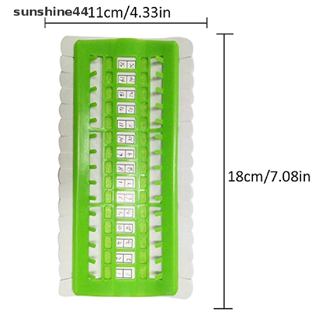 Sunshine organizer Benang Jahit / Bordir / cross stitch Dengan 30 Posisi