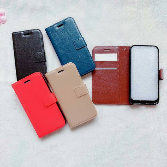 Ready Stock Type Iphone XS MAX PREMIUM LEATHER MAGNETIC FLIPCOVER TOP QUALITY