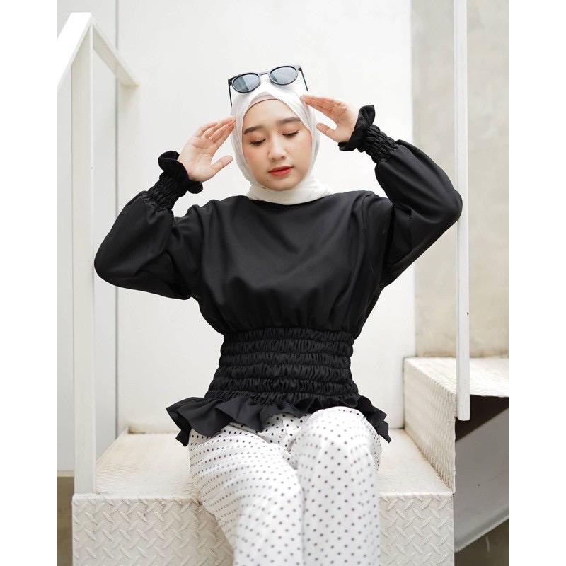 1KG MUAT 5PCS | KENDA BASIC BLOUSE HITS SELEBGRAM FASHION OOTD WANITA MASA KINI