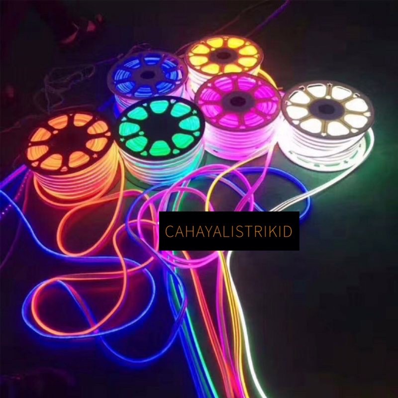 BEST DEALS NEON FLEX 220V PERMETER / LAMPU LED NEON SIGN LED SELANG NEON FLEX AC 220V LED METERAN