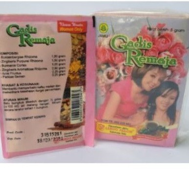 

10 sachet serbuk jamu gadis remaja .SABDO PALON
