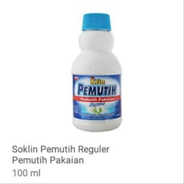 So Klin pemutih bisa untuk Cairan Desinvektan 100ml