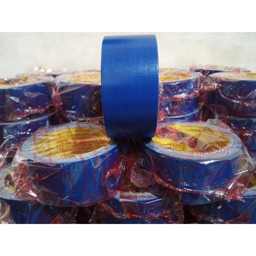 

Terlaris CLOTH TAPE LAKBAN KAIN WARNA BIRU TACHIMITA BERKUALITAS