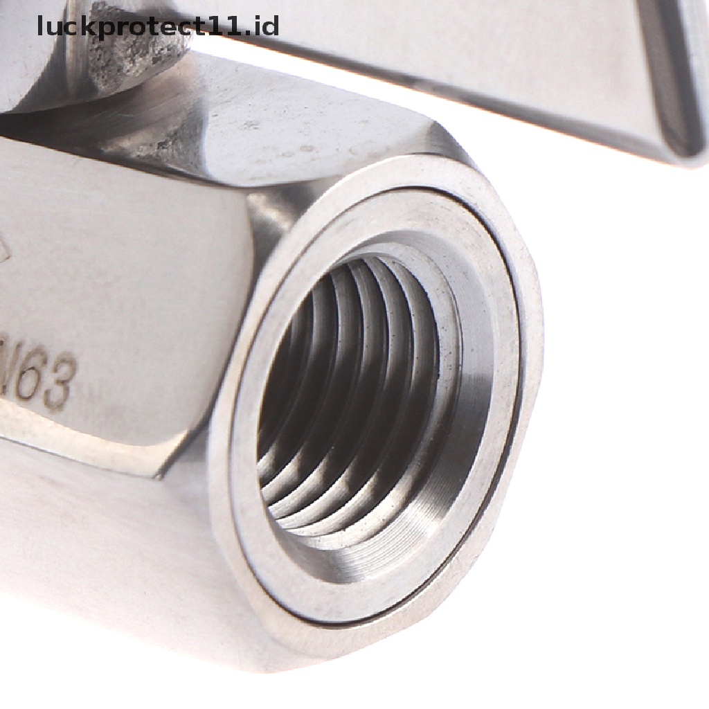 //HG&amp;ID// Stainless Steel 304 Ball Valve 1/4&quot; Inch NPT Male X Female Small Mini Valve .