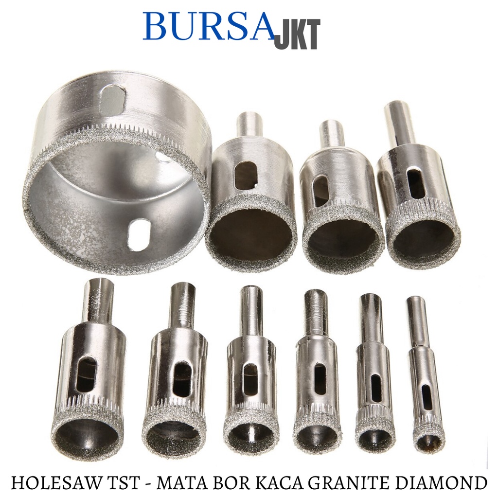 38 MM MATA BOR KACA KERAMIK MARMER DIAMOND MARMER HOLESAW