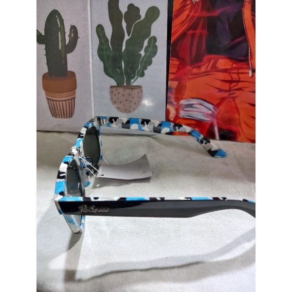 kaca mata RB space miring lensa kaca