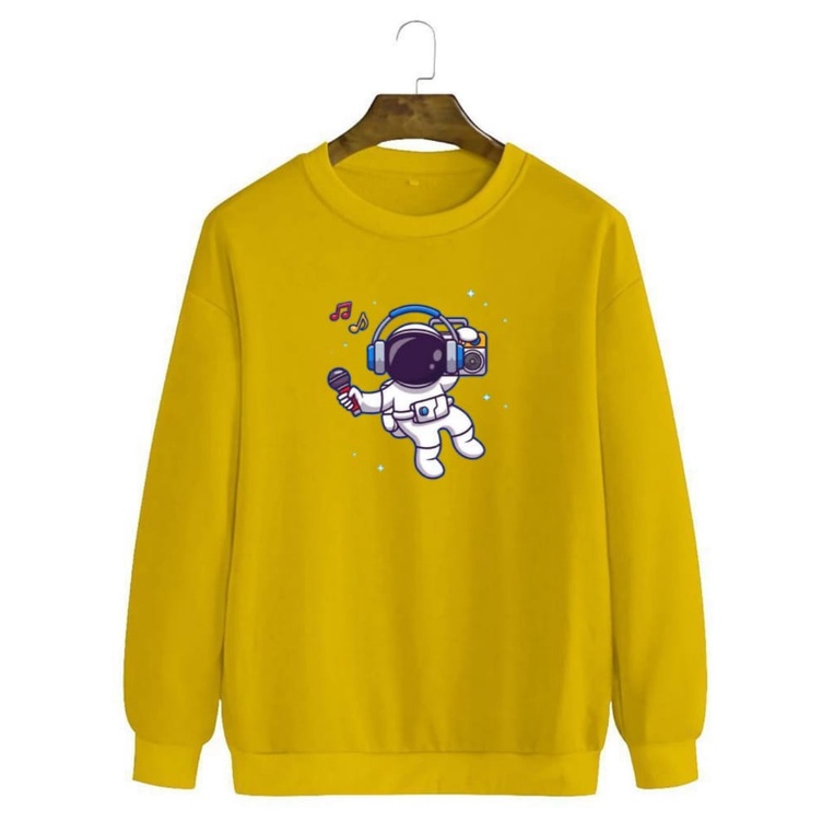 Noveli wear - Sweatshirt roughneck | sweater crewneck basic unisex distro bahan berkualitas sablon digital 009