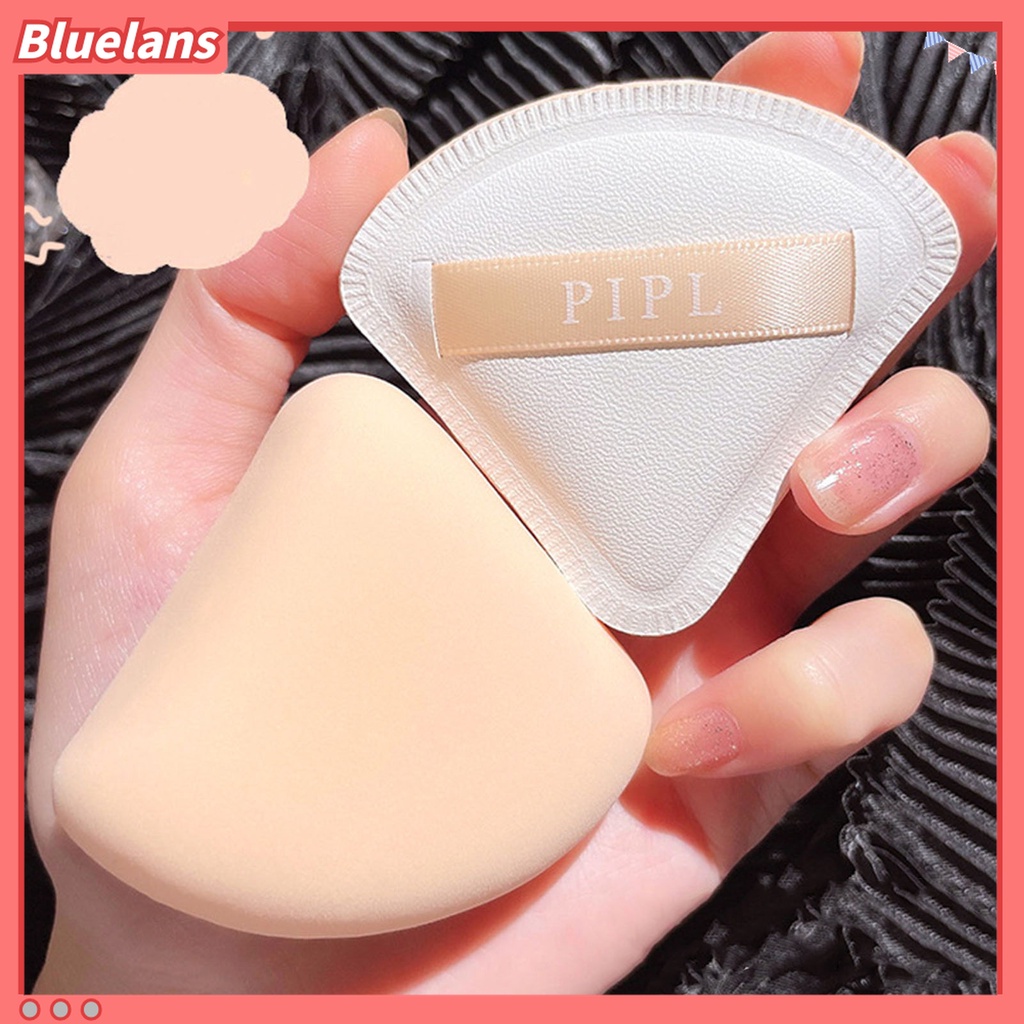(In Stock) Kacamata Hitam Lensa Warna Warni ♡3 Pcs Spons Puff Makeup Portable Bahan Lembut Breathable Untuk Foundation Cair