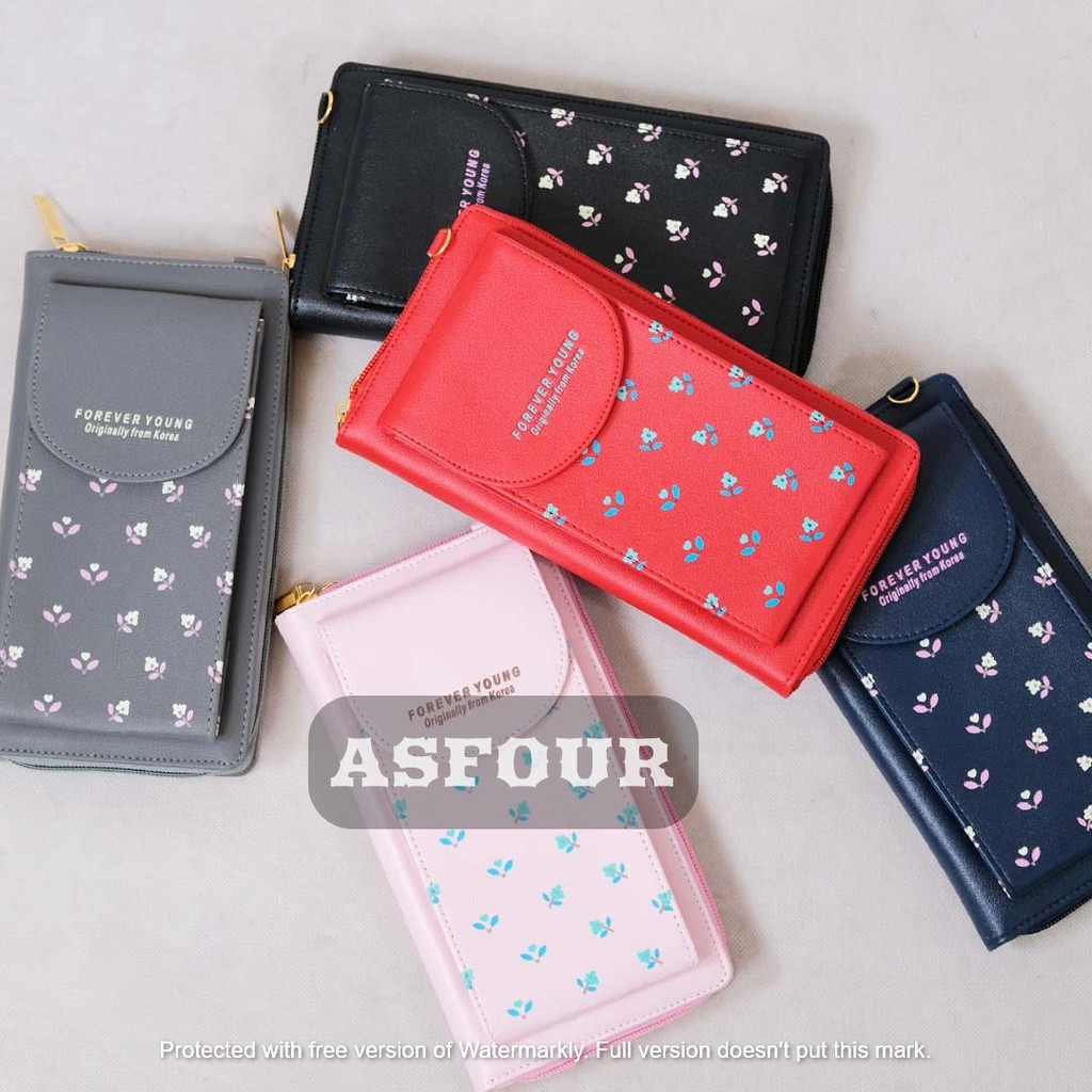 Pocket hp BOLISH V2 Tas Selempang  Dompet Panjang Wanita Import Real Pict Dompet Pocket