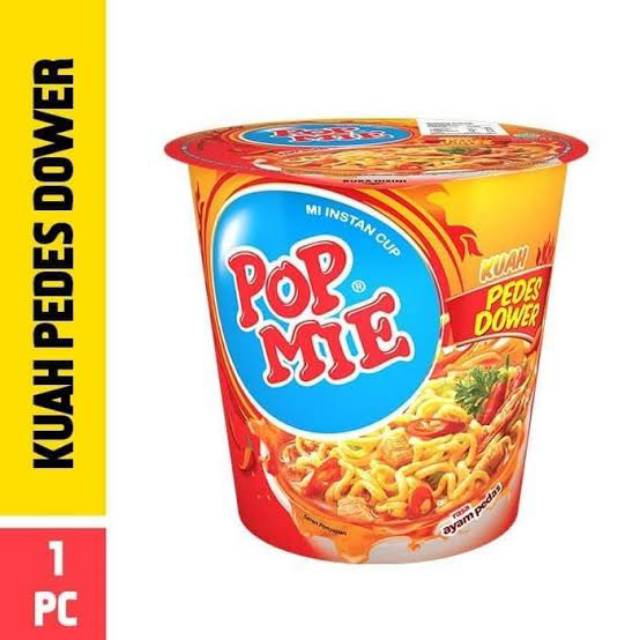 

Pop Mie Pedas Dower Kuah Ayam Pedas 75 gr - Pop Mi Pedas Dower 75 gr #AJ