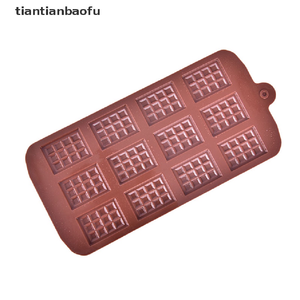 Cetakan Kue Coklat Permen Mini 12 Sel Bahan Silikon Untuk Dekorasi