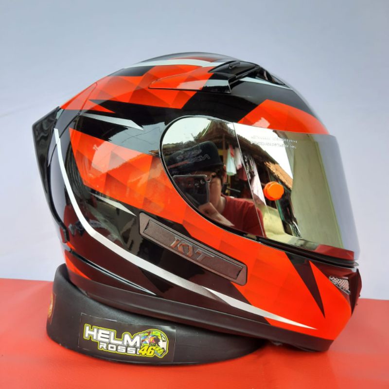 Spoiler Helm KYT K2R K2RIDER K2 R K2 RIDER Model 3D Hitam Dan Bening Winglet Variasi Helm KYT