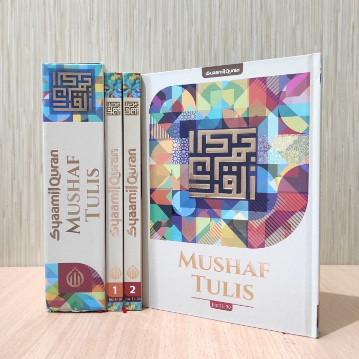 

Tulis sendiri alquranmu ALQURAN TULIS SYAMIL 30 JUZ