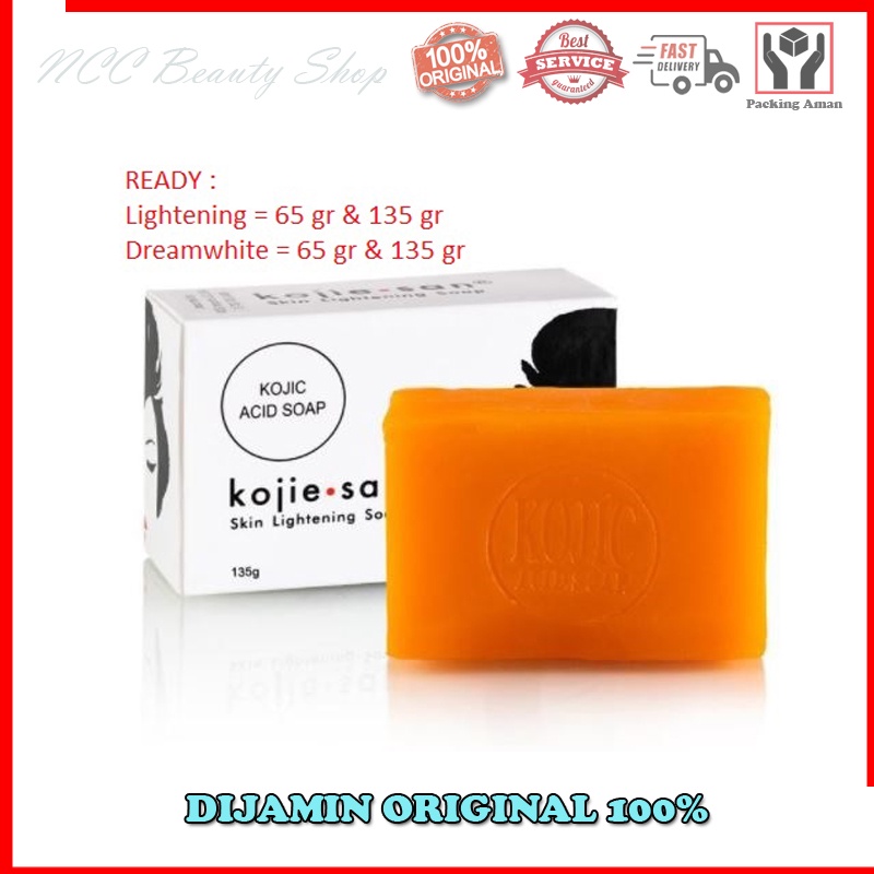 * NCC * Kojie San Sabun Skin Lightening Soap Kojiesan with Kojic Acid Dream White