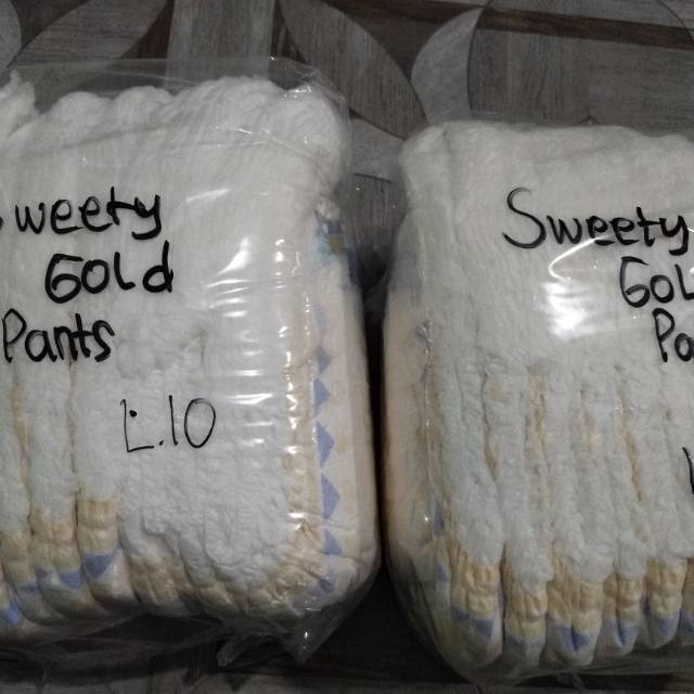 Sweety Gold Pants L10 / Silver Pants L10 / Bronze Pants L10(curah)