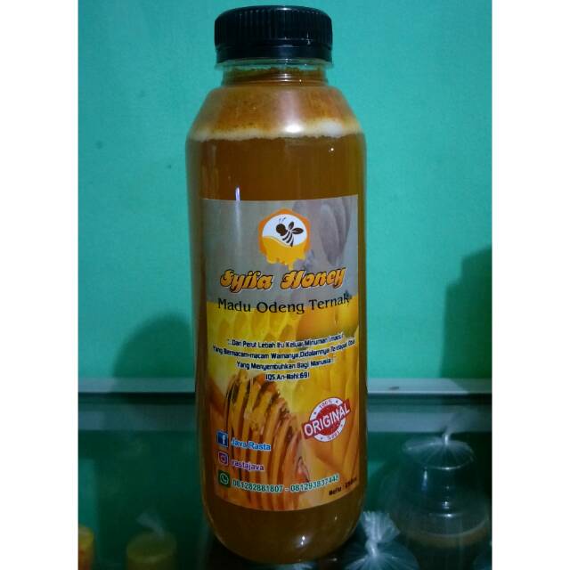 

Syifa Honey, Madu Odeng Ternak 140ml, 250ml, 500ml (1/2 liter)