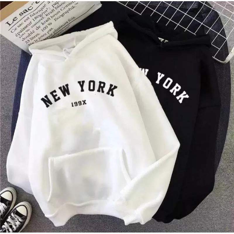 HODIE NEW YORK/ HODIE BAHAN FLEECE