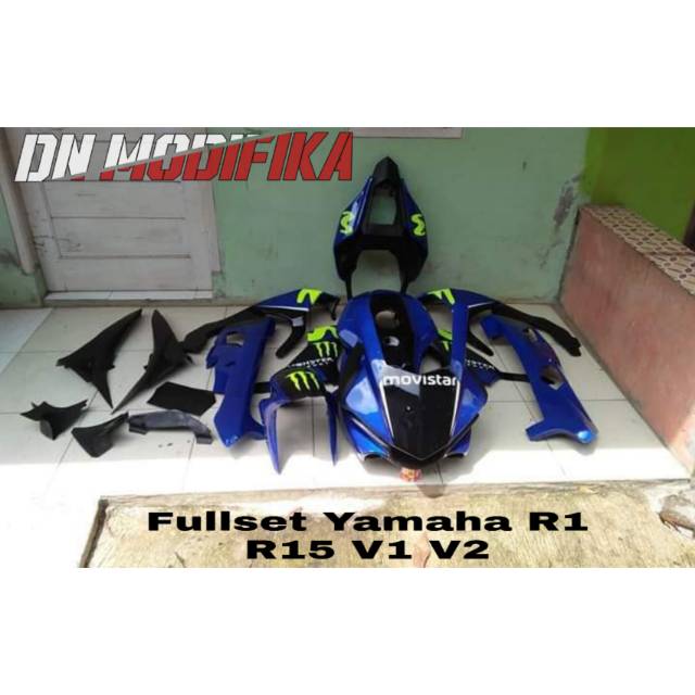 Full Body Yamaha R15 V1 V2 Full fairing Yamaha R1 R15 V2 Body set R15 old