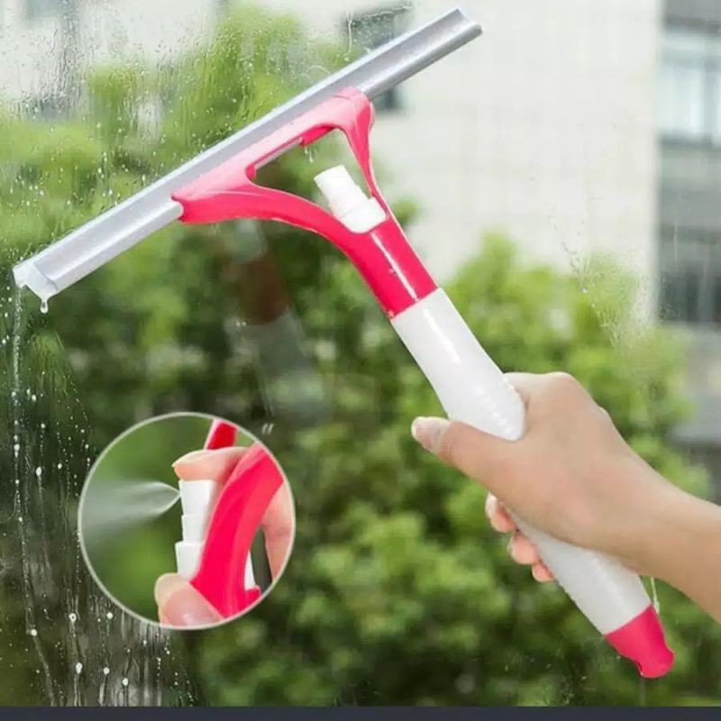 Termurah Spray Window Cleaner 2 in 1 pembersih kaca 2 in 1 Serbaguna