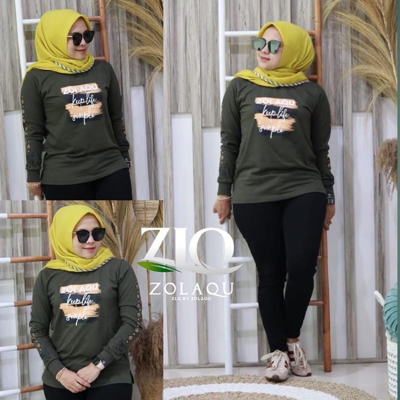 Zolaqu Ori Terbaru Zolaqu Kaos Wanita Zolaqu Jumbo Fashion wanita