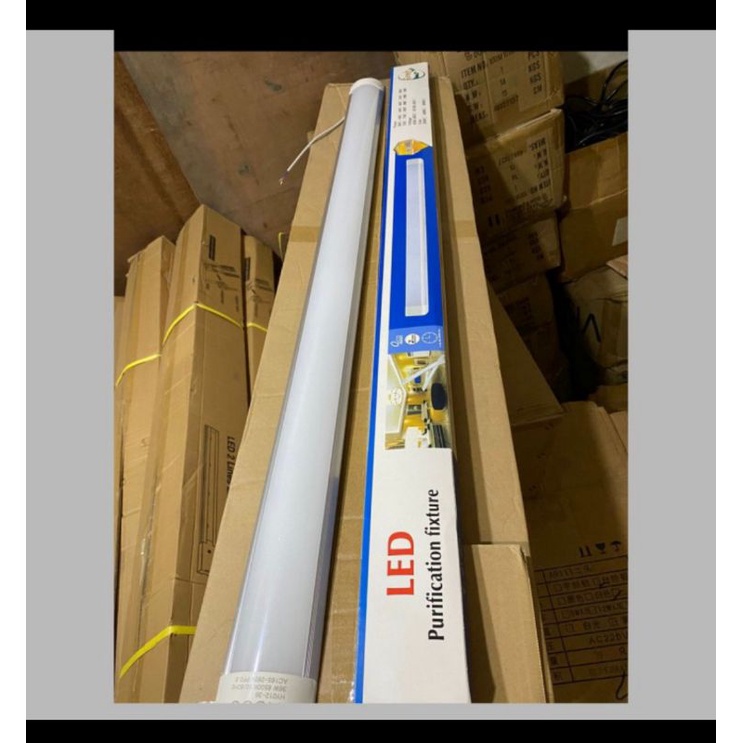 kap lampu rm tl led neon tempel outbow plafon 60cm 18watt 60 cm 18 watt