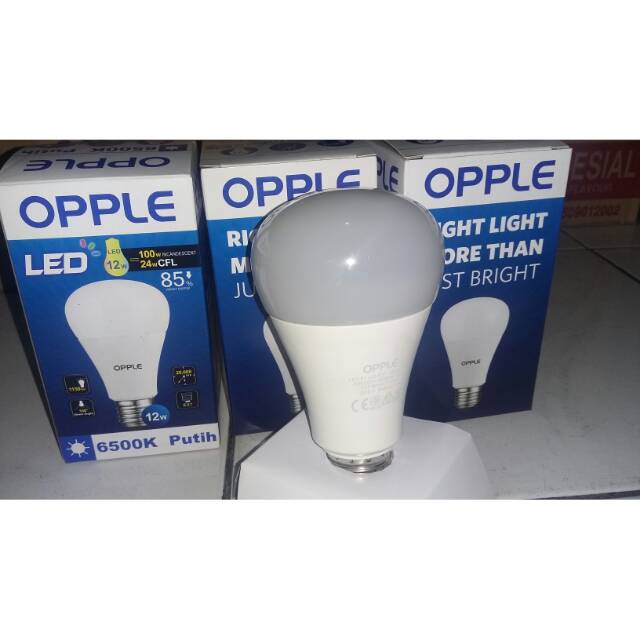 Lampu LED 12w watt putih opple bohlam led 12 wat