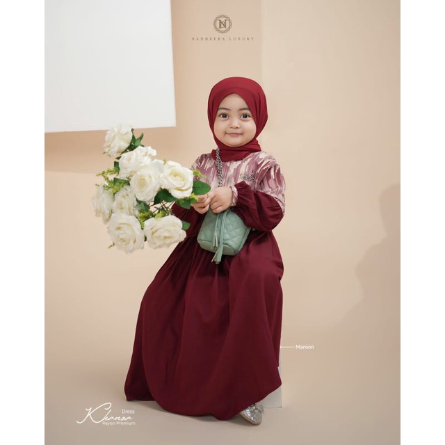 KHANZA DRESS KIDS NADHEERA LUXURY