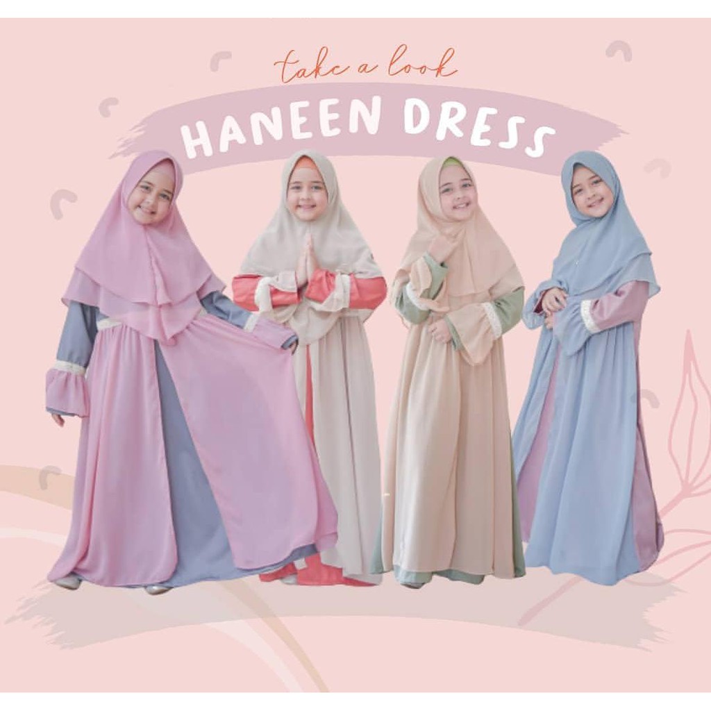Gamis Anak Haneen by Aahva Ied Series