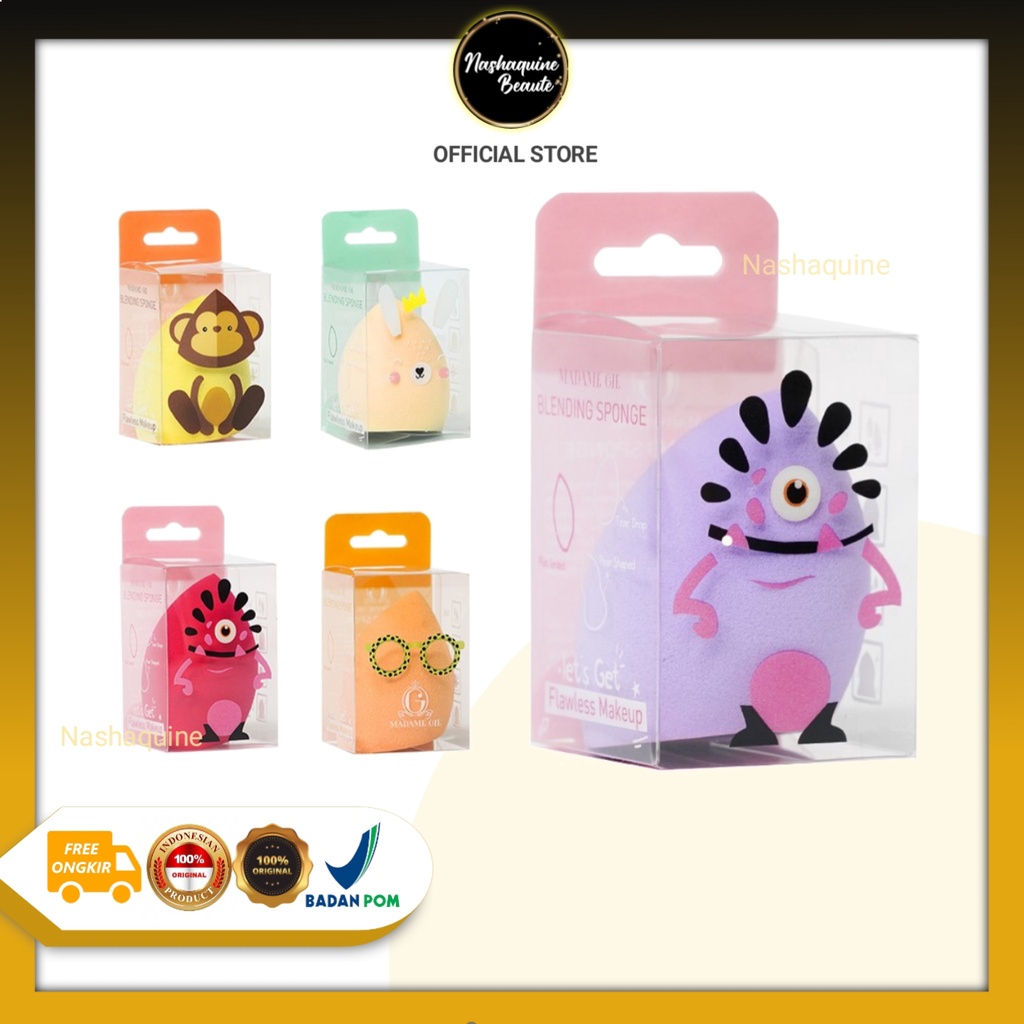 MADAME GIE Blending Sponge Makeup Foundation - Beauty Blender