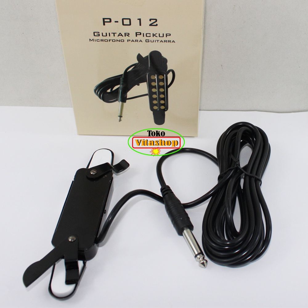 MICROPHONE GITAR ACOUSTIC GUITAR / MIC GITAR P-012 HOLD PICK UP MIC