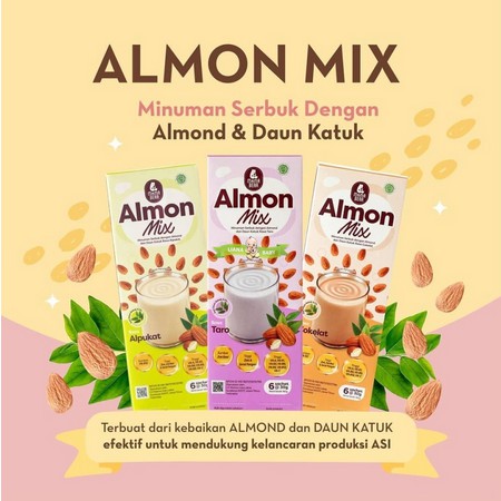 SUSU ALMOND PELANCAR ASI MAMA BEAR ALMON MIX BOOSTER ASI