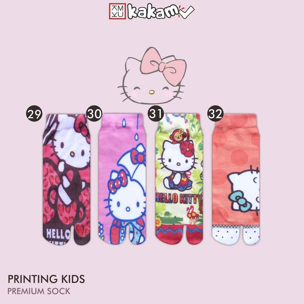 Kaos Kaki Anak Printing Karakter  2