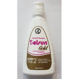 SELSUN GOLD 120ML / SHAMPO ANTI KETOMBE / ANTI DANDRUFF / ANTI JAMUR KEPALA