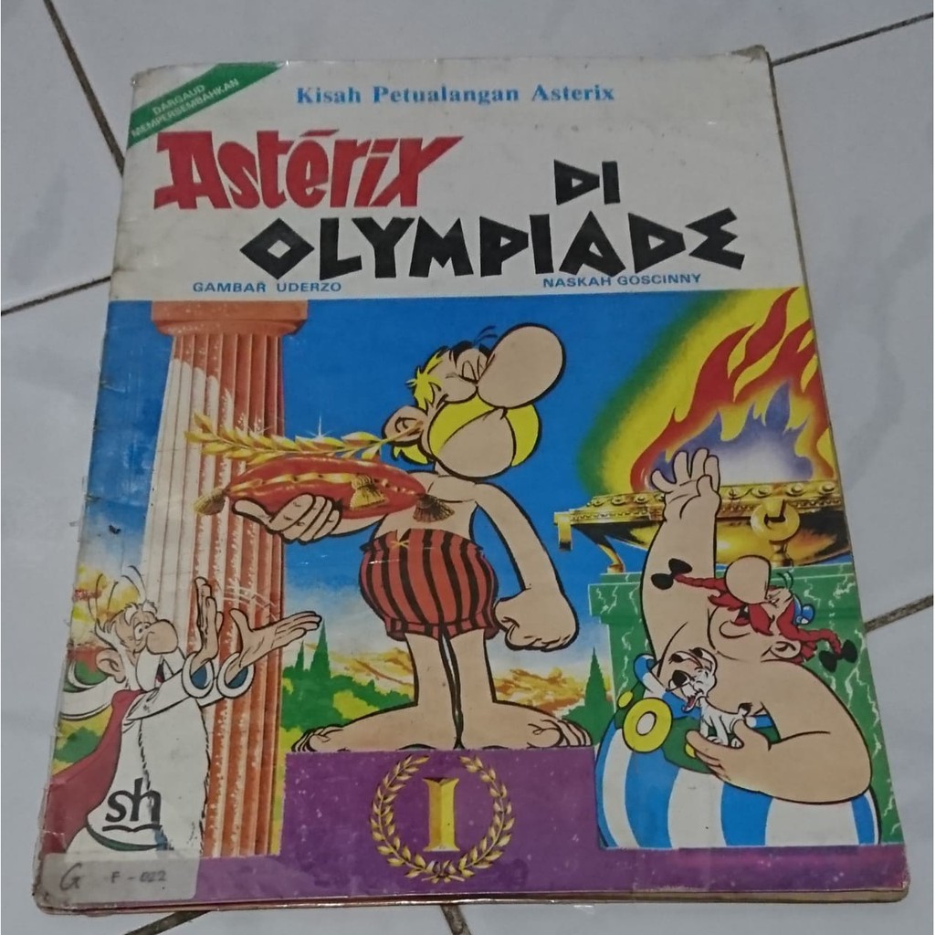 Komik asterix - asterix di olympiade