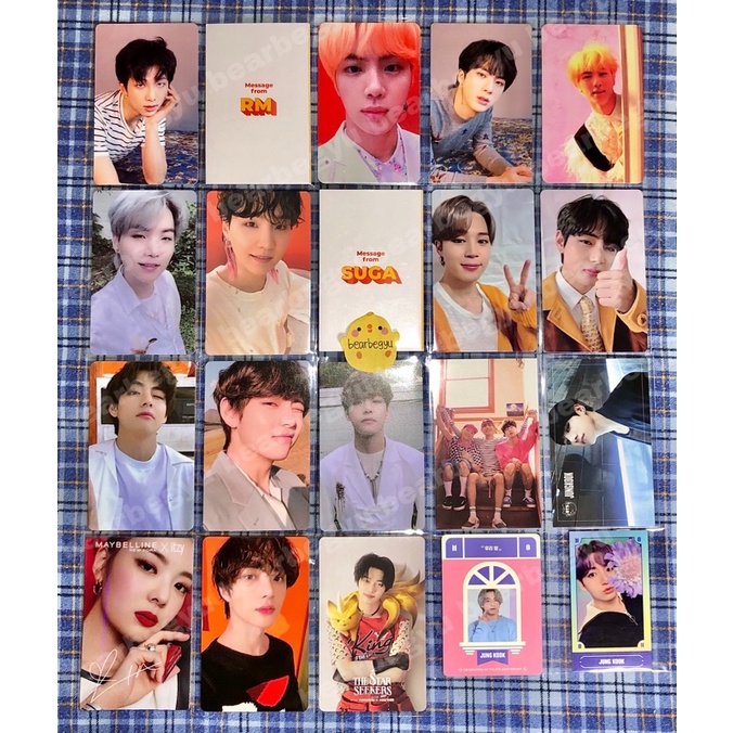 [Baca Desc] OFFICIAL BTS PHOTOCARD JIN TEAR O RM NAMJOON ANSWER S POB BE ESS BEOMGYU SG21 YEONJUN OS