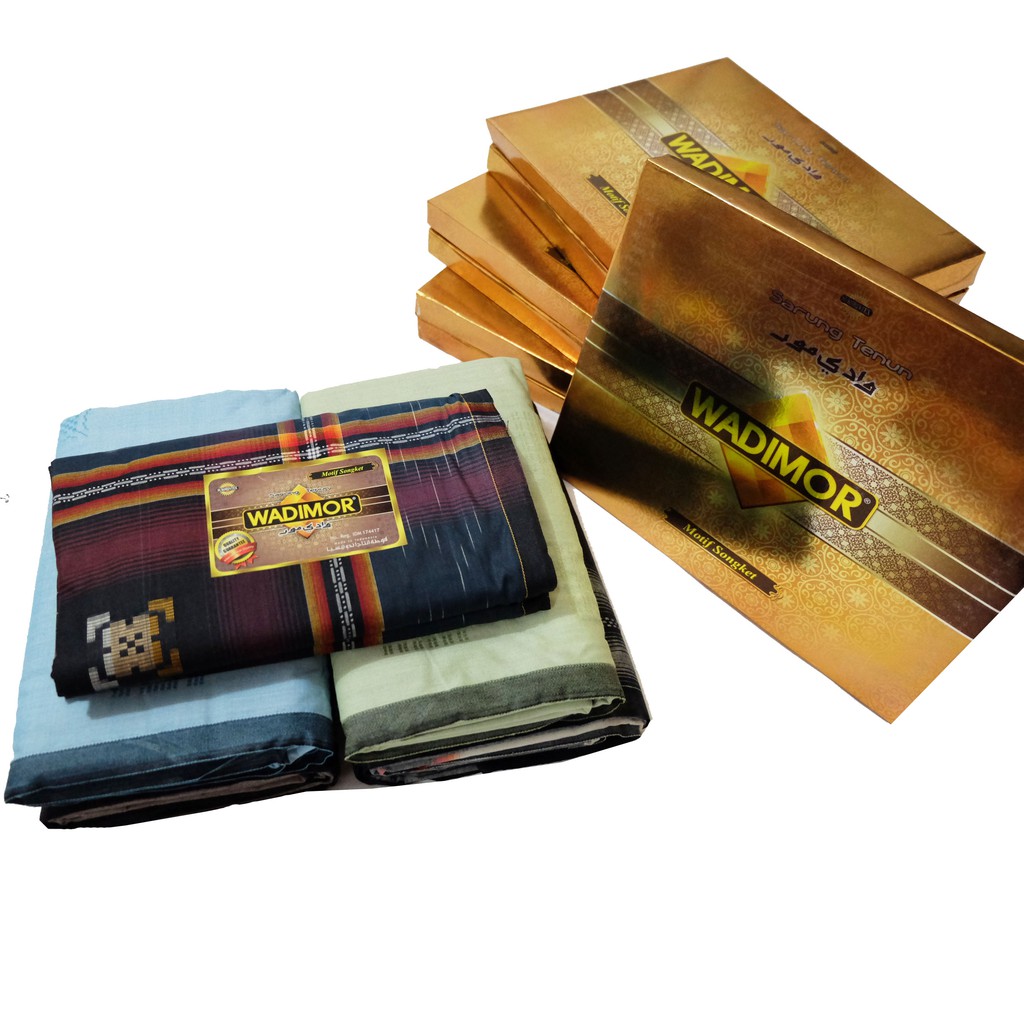 Sarung Tenun Wadimor Songket Dewasa