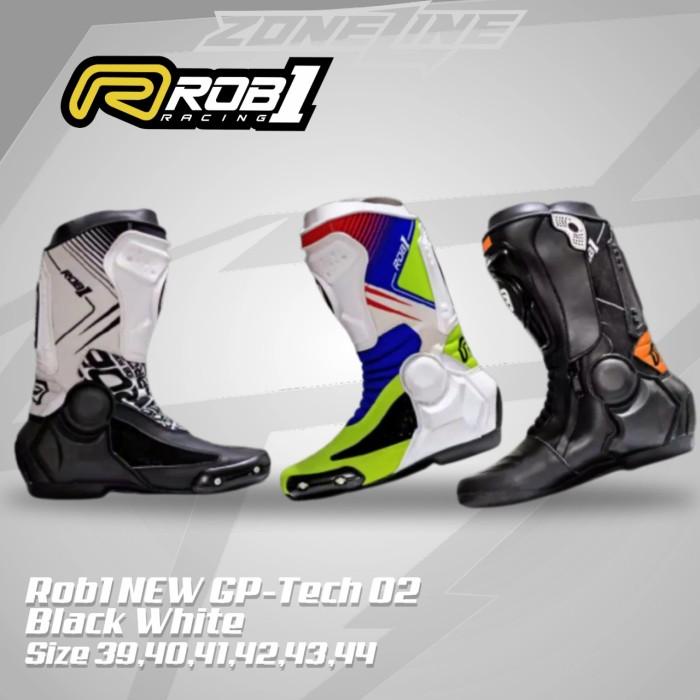 Biker Sepatu Balap Roadrace Road Race Rob1 Gp Tech Original Racing Boots