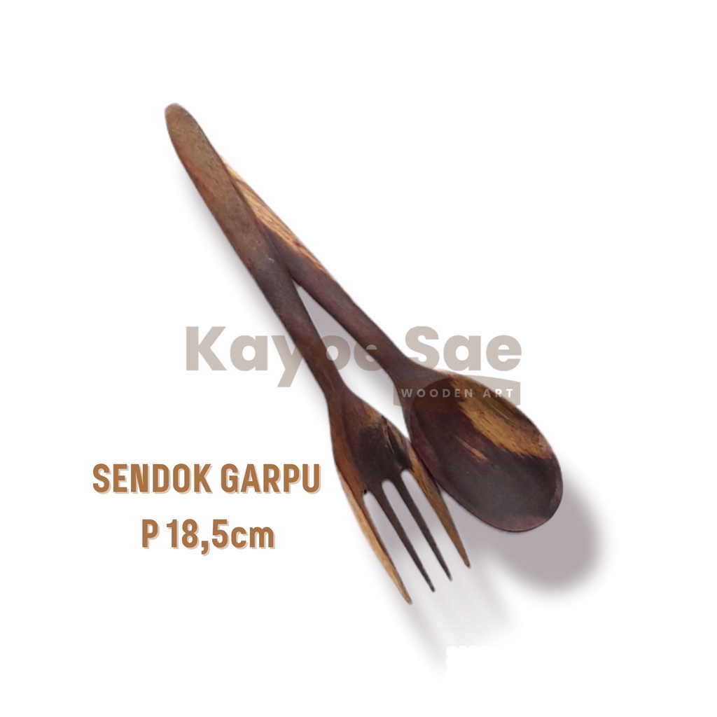 SENDOK GARPU KAYU // SENDOK GARPU SET KAYU /  SENDOK GARPU