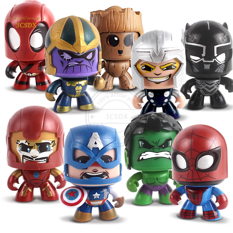 Sdx Mainan Action Figure Iron Man Marvel Mighty Muggs Dapat Berubah Wajah Untuk Anak Shopee Indonesia
