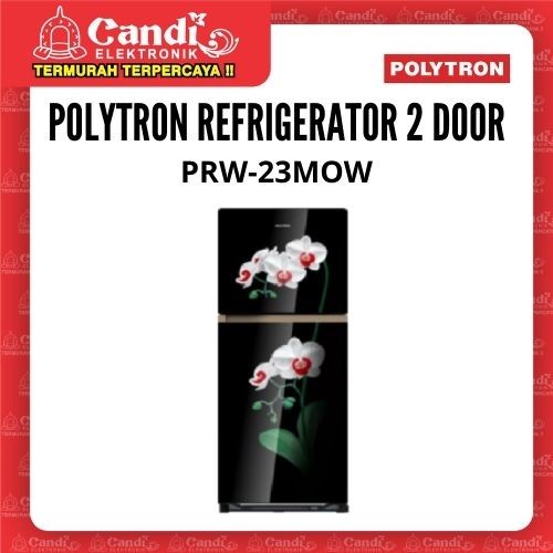 KULKAS 2 PINTU 230 L PRW23MOW POLYTRON