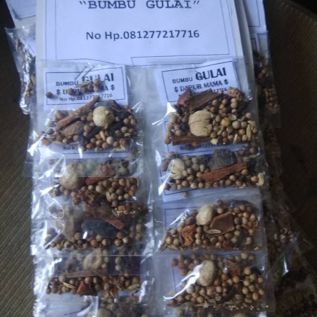 

Bumbu gulai renceng