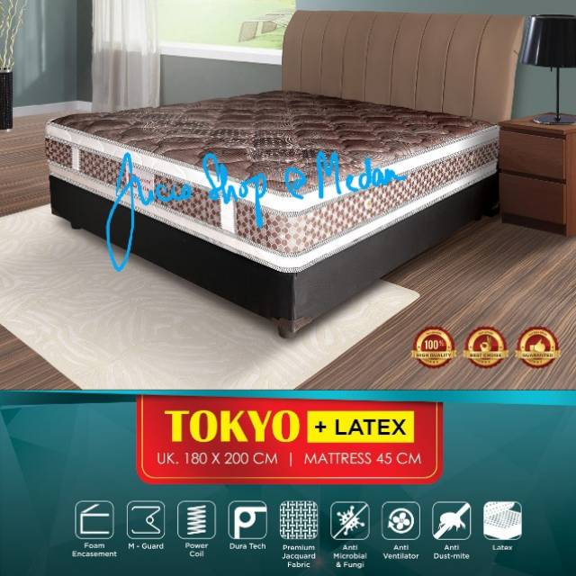 SPRINGBED MURAH MEDAN SPRINGBED LATEX uk.180 TIPE TOKYO
